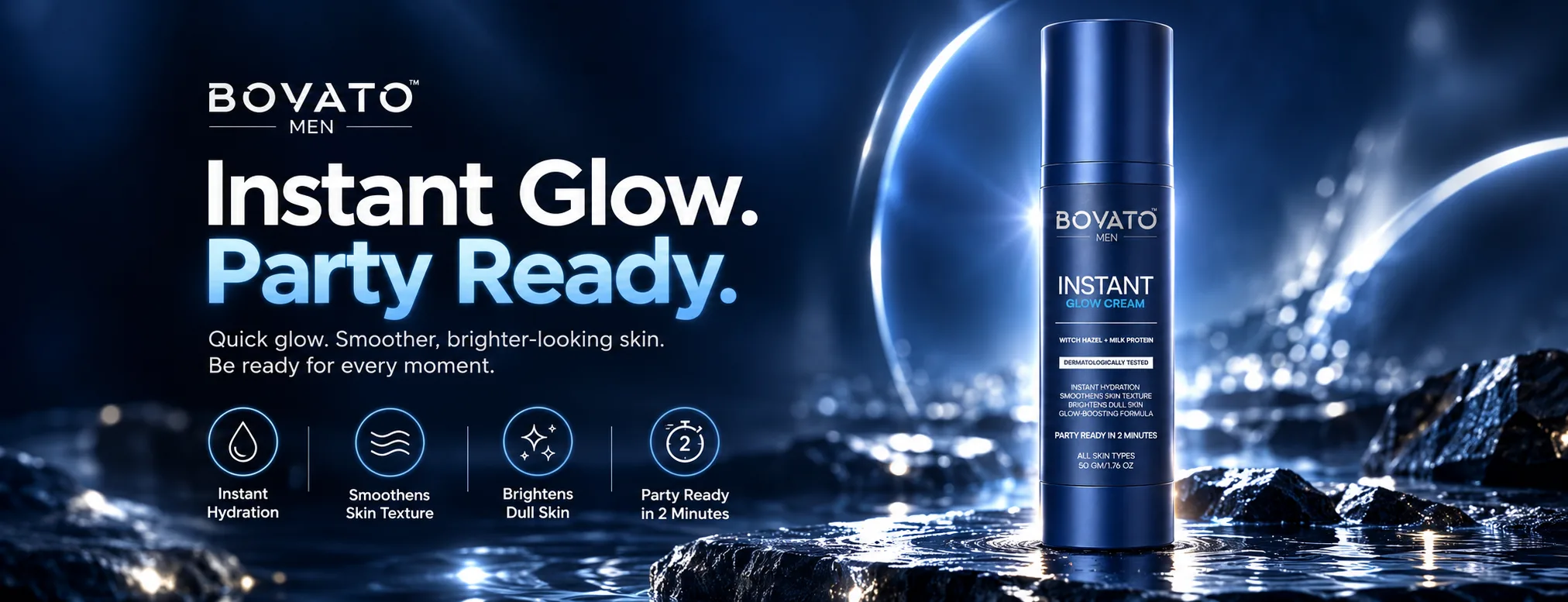 Flicker Silk & Touch Instant Glow Cream Feature Banner