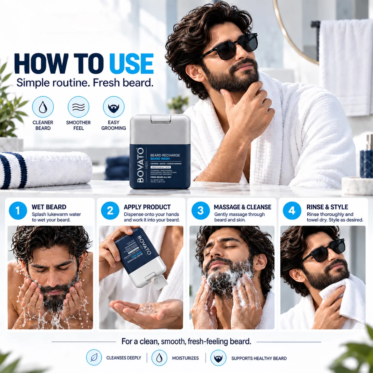 Beard Recharge Beard Wash thumbnail 6