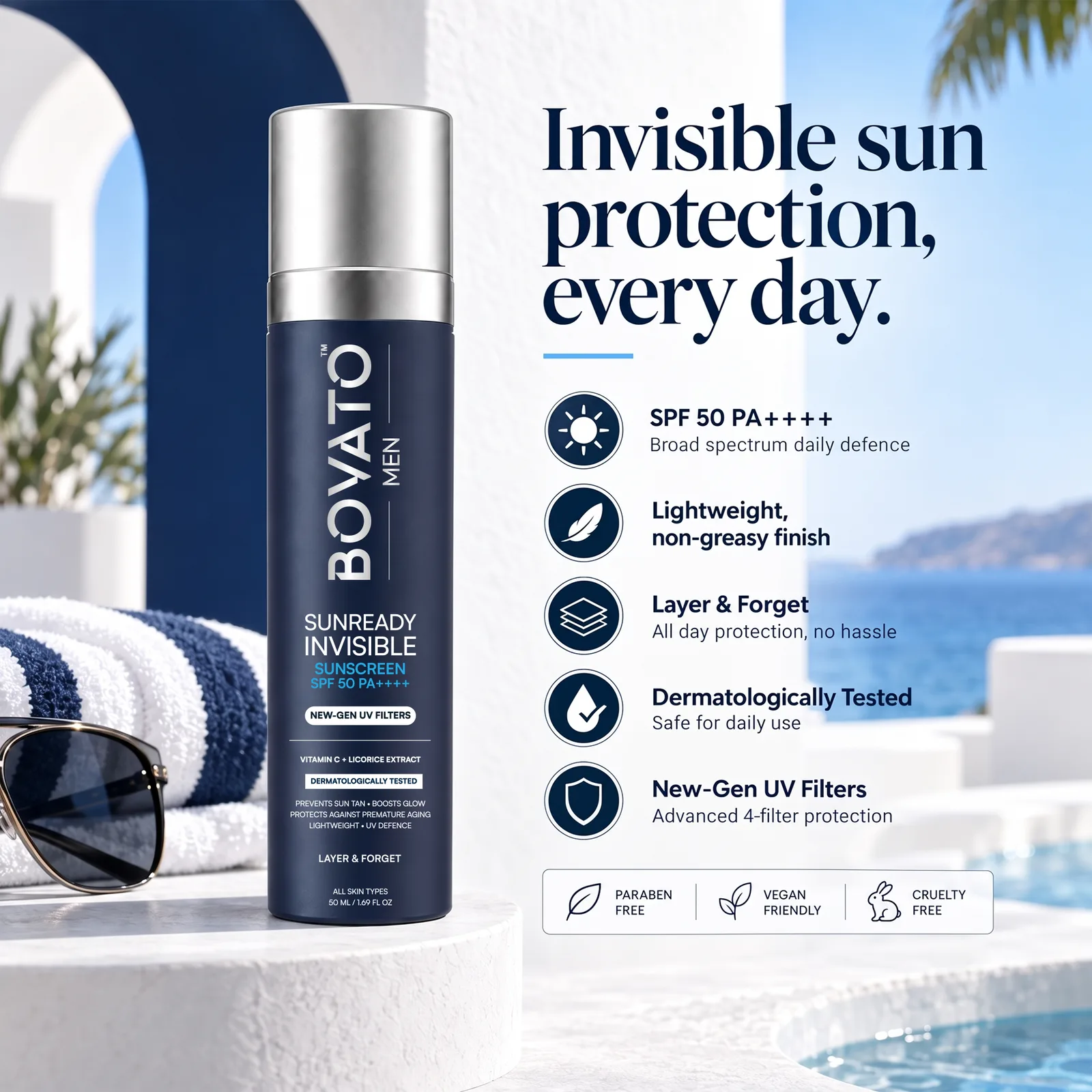 Sunready Invisible Sunscreen SPF 50 PA++++ — view 3